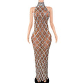 New Fashion Clothes for Women Versatile Long Gown Evening Dress Elegant Chic Vestido Luxury Dresses with Tassels