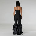 Sexy Nightclub Outfits Bodycon Jumpsuits Romper for Women Birthday Outfits Womans Clothing Sleeveless One Piece Overalls