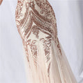 Sexy Elegant Long Wedding Party Dresses for Women 2025 Luxury Mesh Bridesmaid Evening Dresses Woman Sequin Summer Dress