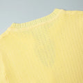 Short Sleeve Knitted Long Dress Female Slim Hollow Retro Elegant Sweater Dress 2025 Summer New High Waist Women‘s Dress