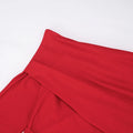 Sexy Christmas Dress Women Ruched Elegant Ribbon Irregular Full Sleeve Evening Skew Collar Skinny Peach Hip Bodycon