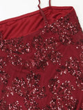 Sexy backless long party dresses for woman summer sequin club birthday dress women elegant cocktail evening prom dresses vestido
