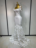 Women Elegant Sleeveless Bodycon Maxi Long Bandage Dress Sexy Evening Party Luxury Birthday Prom Dress Wedding Guest Gown