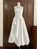 Glamorous Elegant Pink Halter Dress for Women Sleeveless Corset Waist High Slit Ball Gown for Luxury Dinners Celebrations