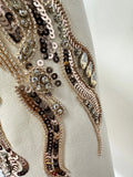 2026 Newest Designer Sequin Bead Luxury Blazer Jacket Women's Single Breasted Slim Long Brazer Vestidos