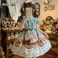 Olivegirl Lolita Dress Original Genuine Thin Colorful Cute Jsk Lolita Princess Dress Birthday Party Cosplay Women's Clothing