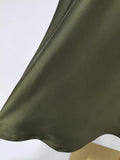 Solid Slimming Dresses for Women Slanted Collar Sleeveless High Waist Temperament Dress Female Fashion