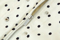 Fashion Polka Dot Print Jacket Coat Women's Stand Collar Long Sleeved Workwear Coat Ins Hot Short Casual Female Jackets