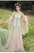Olive Girl Hanfu Dress 2026 S-XL XS-3XL Plus Size Ren Faire Dress Hanfu Chinese Dress Traditional Chinese Clothing Chinese Heritage Fashion Women