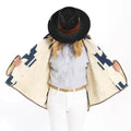 Hit Color Loose Fashion Coat for Women Lapel Long Sleeves Patchwork Printing Elegant Jackets Female Clothing New