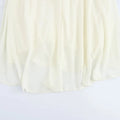 Solid Loose Spliced Single Breasted Dresses for Women Lapel Long Sleeves Patchwork Folds Elegant Dress Female New