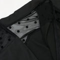 Elegant Luxury Wedding Mesh See Through Patchwork Prom Formal Long Dress Woman Sexy Black Rhinestone Birthday Evening Robe