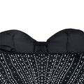 Mesh Sexy Dress Rhinestone Sleeveless Elastic Bodycon Trend Birthday Midnight Party Outfits Luxury Shiny Dress Vestidos