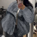 Solid Temperament Jackets For Women Lapel Long Sleeve Patchwork Buttons Designer Coats Female Fashion Style Clothes