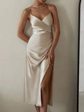 Sexy Black Backless Slip Summer Dress Women Wedding Guest Party Birthday Dress Woman Elegant Bridesmaid Evening Dresses Vestidos