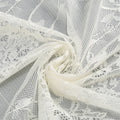Elegant Strapless Lace Long Ribbon Wedding Dress Patchwork Vintage Floral Lace Bridal Gown Sheath Fitted Dresses