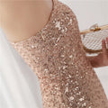 High Quality Women Design Maxi Dress Sexy One Shoulder Sequin Evening Dress Party Night Elegant Long Prom Dress Vestidos