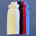 Top Quality Women Sleeveless Off the Shoulder Sexy Florals Bodycon Long Bandage Dress Evening Party Birthday Fashion Outfit