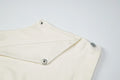 Women Summer Top Fashion Button-Front Patchwork V-Neck Pleated Fitted Top New Casual High-Street Party Female T-Shirts