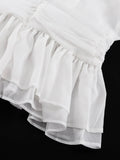 Elegant Lace Women Shirts V Neck Long Sleeve Sheer Chic Loose Shirt for Dating Casual Daily Wear Fashion Autumn New