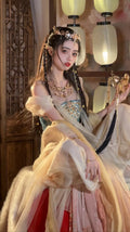 Olive Girl Red Embroidered Hanfu Dress for Ren Faire 2026 Fairycore Photoshoot S-L XS-3XL Plus Size Hand Embroidered Flowing Sleeve Ren Faire Dress Hanfu Chinese Dress Traditional Chinese Clothing Chinese Heritage Fashion Women