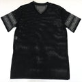 Women Diamonds V-neck Short Sleeve Mesh See Through Tee Tops 2025 Summer Fashion Streetwear Acitve Classic T-shirts