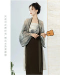 Olivegirl Original Song Dynasty Hanfu Dress Women's Clothes Chinese Spring Summer Autumn Styles Cosplay