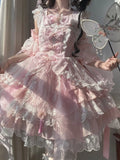 Olive Girl Romantic Lolita Dress for Ren Faire 2026 Fairycore Photoshoot Everyday Wear S-L XS-3XL Plus Size Romantic Cottagecore Garden Party Editorial Not Costume Lolita Dress Chinese Heritage Fashion Women