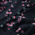 Floral Puff Sleeves Maxi Dresses Women's Slim Waist-cinching Hip-wrap V-neck Dress 2026 New Ladies Summer Vacation Outwear