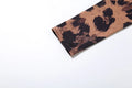 Hipster Leopard Print 2-Piece Set Women o-Neck Crop Top+Leggings Matching Sexy Stretch Skinny Street Clubwear Outfits