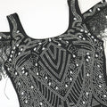 Sexy Great Gatsby Dress for Women Fringe Short Dress Birthday Night Female Clothing Sparkly Rhinestone Wedding Guest Dress