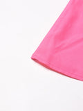 VGH Minimalist Solid Dresses For Women Stand Collar Long Sleeve High Waist Spliced Hollow Out Slim Chic Dress Female Summer 2025