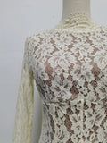 White Loose Spliced Lace Chic Dresses for Women O Neck Long Sleeve French Elegant Dress Female Summer Fashion Style Clothing