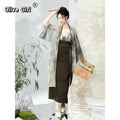 Olivegirl Original Song Dynasty Hanfu Dress Women's Clothes Chinese Spring Summer Autumn Styles Cosplay