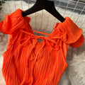 Women Ruffles Splicing V-neck Sleeveless Bodycon Midi Pleated Maxi Long Dress  Birthday Sexy Club Party Even Dresses
