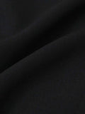 Black Fashion Basics Waistcoat for Women Round Neck Sleeveless Patchwor Diamonds Office Vest Female 2026 New Style