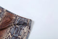 Snake Colorful Print 2-Piece Set Women Tracksuit Tight Crop Tops+Leggings Matching Stretch Streetwear Hipster Outfits
