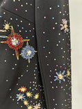 Heavy industry bead Diamonds Slim mini Dresses For Women Stand Neck long Sleeves High Waist Temperament Mini Dress Female