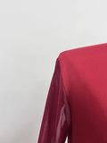 Solid Spliced Lace Up Dresses for Women O Neck Long Sleeve High Waist Temperament Slimming Dress Female
