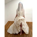 Customized Straight Square Maxi Floor-Length Prom Dress Extreme Cinched Corset Vestidos De Noche Taffeta Evening Dresses