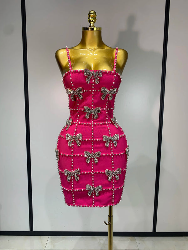 Women Sexy Sleeveless Beading Maxi Long Bodycon Bandage Dresses Birthday Evening Party Elegant Knitted Dress Wedding Guest Gowns