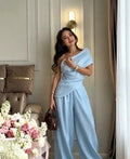 Collection Of Versatile Linen Midi Sets Square Neck Relaxed Fit Casual Day Wear Fashion Daily Linen Pants Women Summer 2026