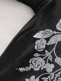 Solid Casual Patchwork Lace Up Blouse For Women V Neck Long Sleeve Spliced Mesh Embroidery Blouses Female Fashion