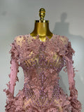 Women Sparkly Diamond Embroidery Long Sleeves Mesh Stretch Jumpsuit Evening Birthday Party Bar Nightclub Sexy Stage Show Wear