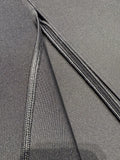 Black Color Women Sexy Halter Backless V-Neck Bodycon Long Bandage Maxi Dress High Street Elegant Evening Party Wear