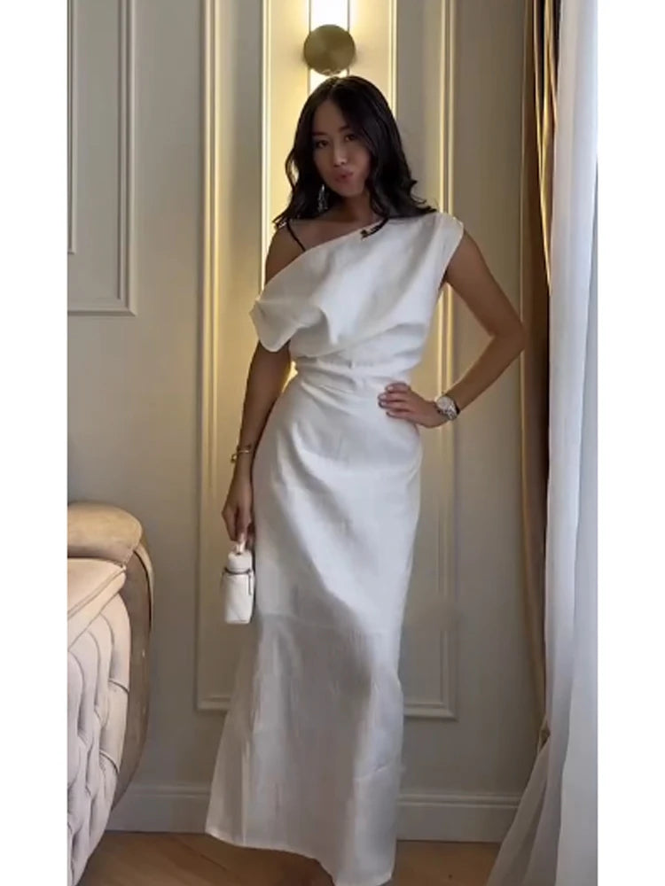 Collection Of Versatile Linen Midi Sets Square Neck Relaxed Fit Casual Day Wear Fashion Daily Linen Pants Women Summer 2026