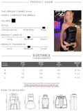 Halloween Leather 2 Piece Set Women Hottie Mesh Patchwork Skinny Tank Top+Mini Shorts Midnight Street Club Wild Suits