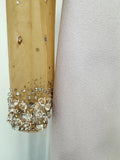 Elegant Mesh Bead Diamond Luxury Patchwork Dress Women Backless See Through Long Dresses 2026 Lady Evening Dinner Gown