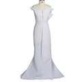 Winter Women Slash Neck Short Sleeve Pearl Dress Sexy Office Lady Africa Evening Night Club Party Long Maxi Dresses GL05143