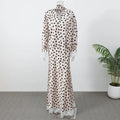 Polka Dot Polka Dot Skirt 2 Piece Set Women Elegant Scarf  Long Sleeve Shirts Suit 2026 Spring Lady Fashion Commute Outwear New